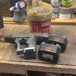 Senco Duraspin No Charger Two Batteries 