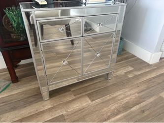 Mirrored Nightstand (2 Available)