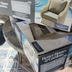 4 Patio Seat Cushions Brand New In Box - $50 Each