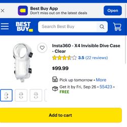Insta360 X4 Invisible Diver Case