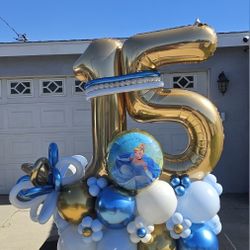 Cinderella Balloon Bouquet
