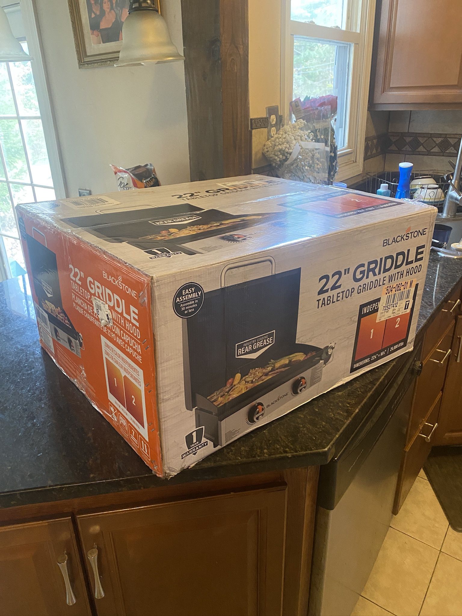 Blackstone 2 Burner 22” Tabletop Griddle