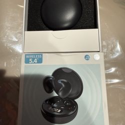 YYK-790 Wireless 5.4 Bluetooth Earphones - HiFi stereo sound, noise cancellation, LED battery indicator, fingerprint touch control, Type-C charging - 