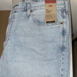 Levi's Light Wash Athletic Taper Jeans