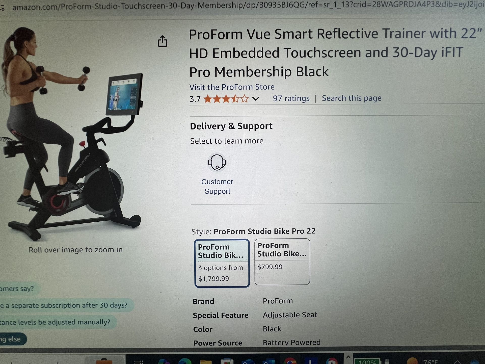Exercise Bike