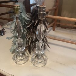 Vintage Glass Lamps
