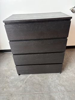 Black dresser