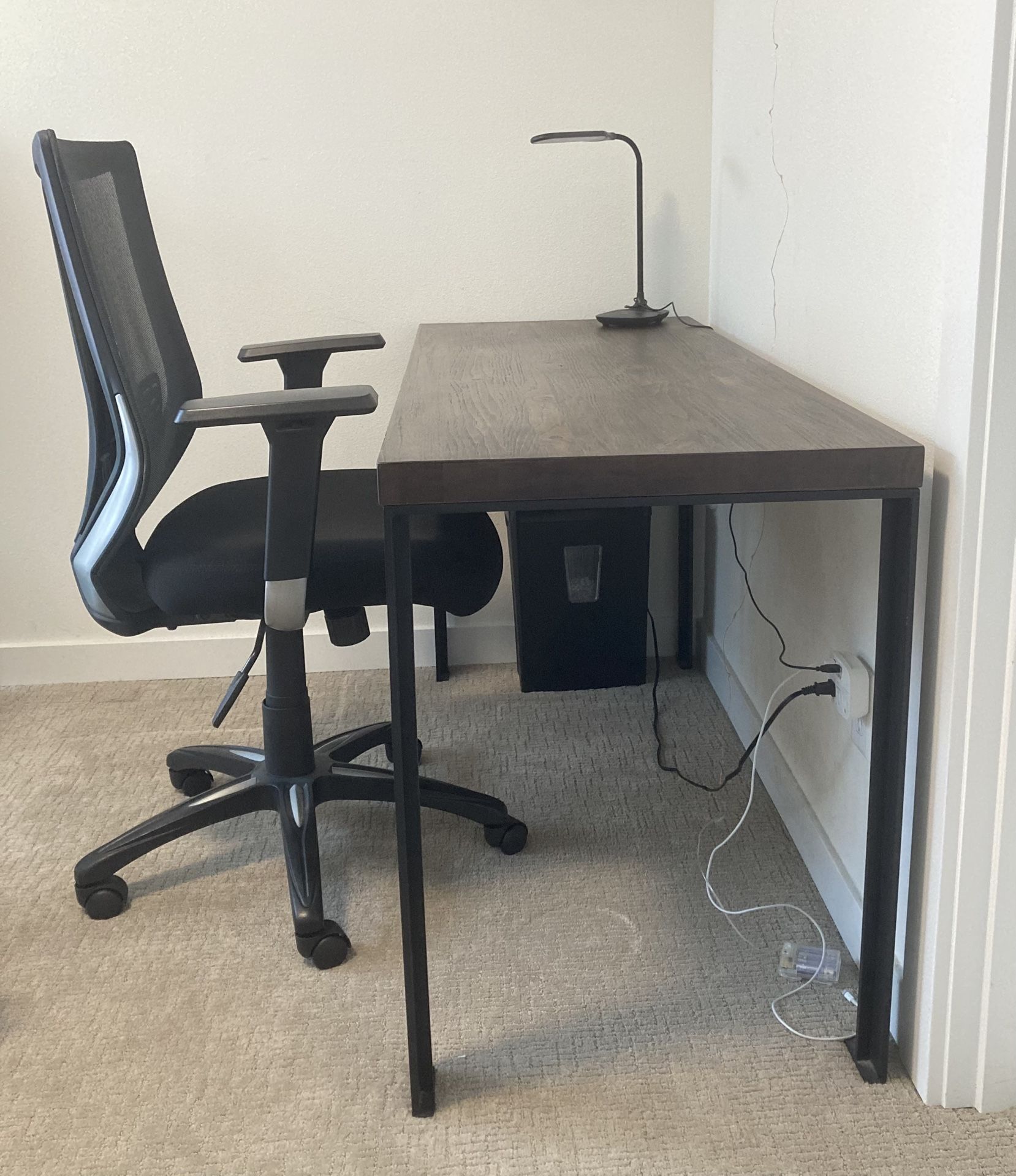 Solid Wood Walnut Marston Desk, Crate And Barrel