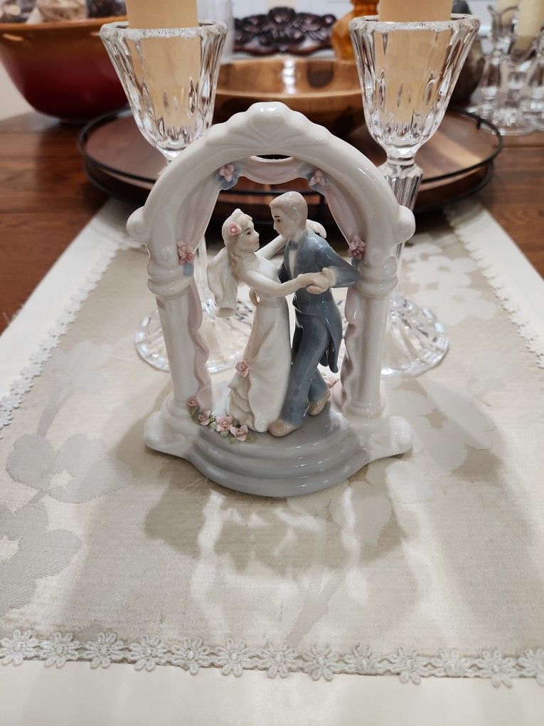 Porcelain Wedding Cake Topper