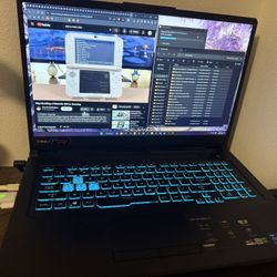 ASUS TUF F17 Gaming Laptop - RTX 3060, 32 GB DDR4, Intel i7 11800, 2 TB M.2 SSD, 144hz 17inch Screen