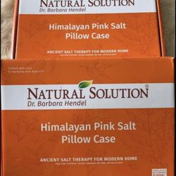 New In Box! Himalayan Salt Pillows! 2 Boxes! 15$ Each