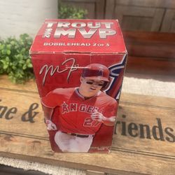 Mike Trout Bubble Head