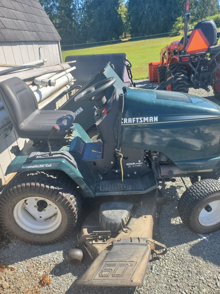 Craftsman 50" Riding Lawn Mower