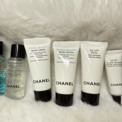 Brand New Chanel Skincare Travel Set Samples 