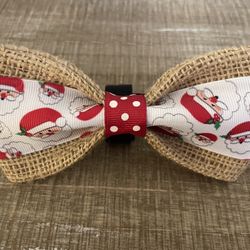 Beautiful Santa Claus Dog Bow Ties