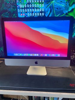 Apple iMac 21" 2014 A1418 Catalina i5 1.4 GHz 8GB Ram 500GB Silver