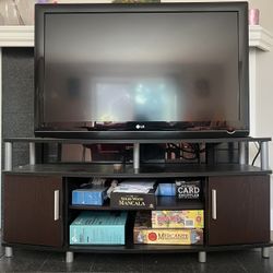 42” LG TV with TV Stand