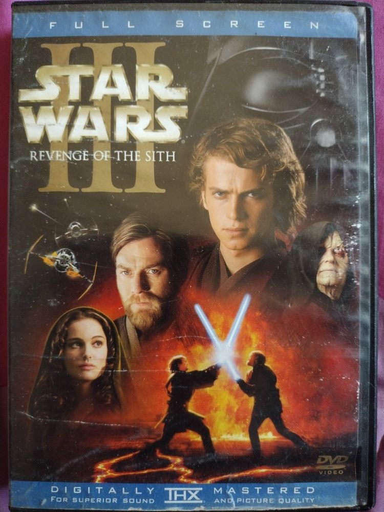 Star Wars Episode 3 (III) Revenge Of The Sith DVD