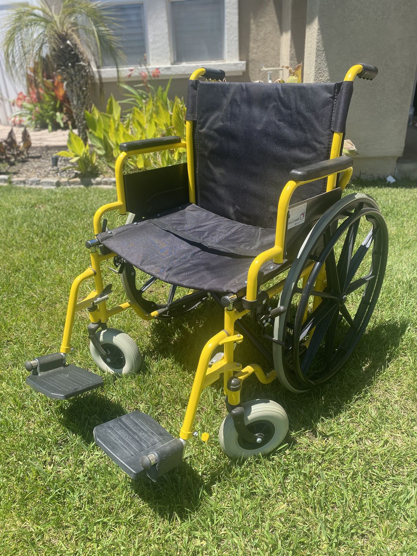 Selling For A Friend A New Heavy Duty Wheel Chair , seat 21”W