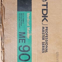 TDK Professional Master Series ME 90