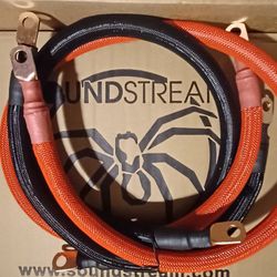 New Zero Gauge Big 3 Wire Kit With Copper Terminals 