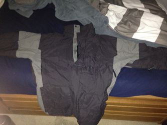 Sims snowboarding jacket, Lost brand long sleeve, Zak brand windbreaker