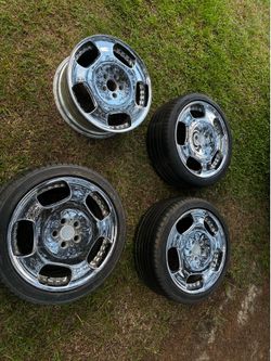Authentic JDM WORK Wheels 19x8.5 +42 | 5x114.3 | Toyota Celsior | Rare Chrome