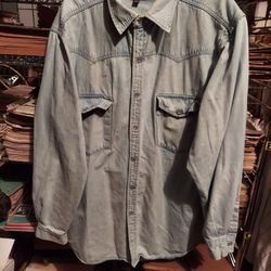 Vintage Outlaw Western Wear Denim Jacket