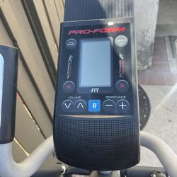 Pro form Elliptical 