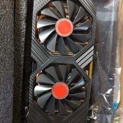 XFX Radeon RX 590 Fatboy DirectX 12 RX-590P8DFD6 8GB 256-Bit DDR5 PCI Express 3.0 CrossFireX Support Video Card