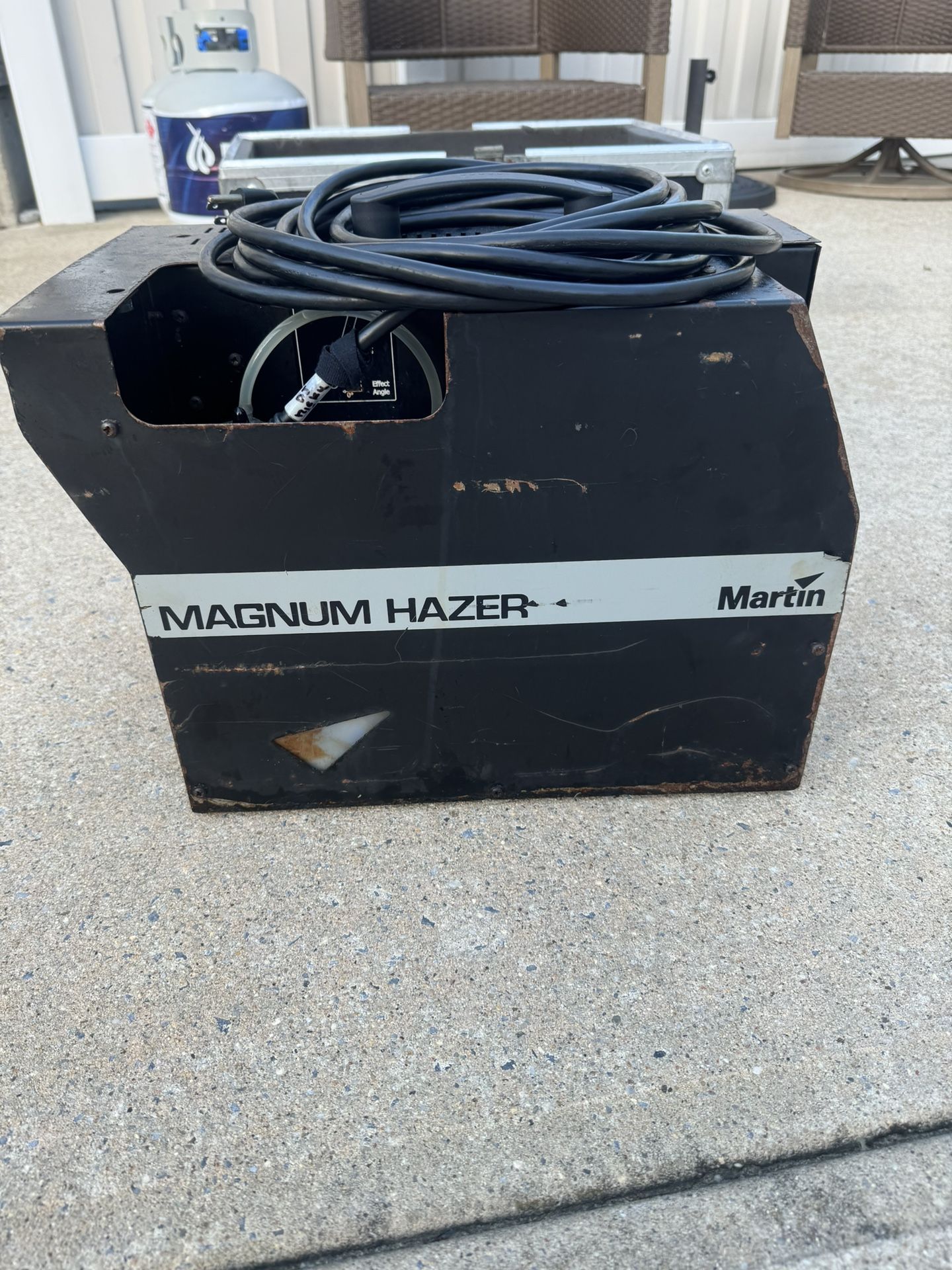 Martin Magnum Hazer with Road Case