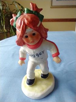 

Goebel Red Head girl jogger “almost There” 1(contact info removed)4 13 

