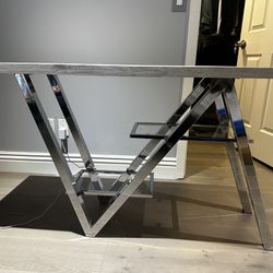 Grey Console Table 