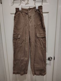 Unionbay Corduroy Cargo Pants Size 7 Waist 28