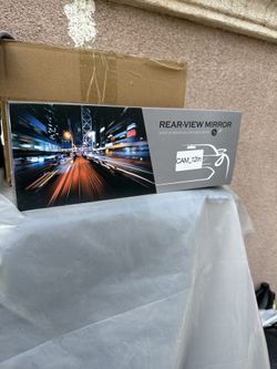 Mirror Front And Back Cámara For Any Vehicle