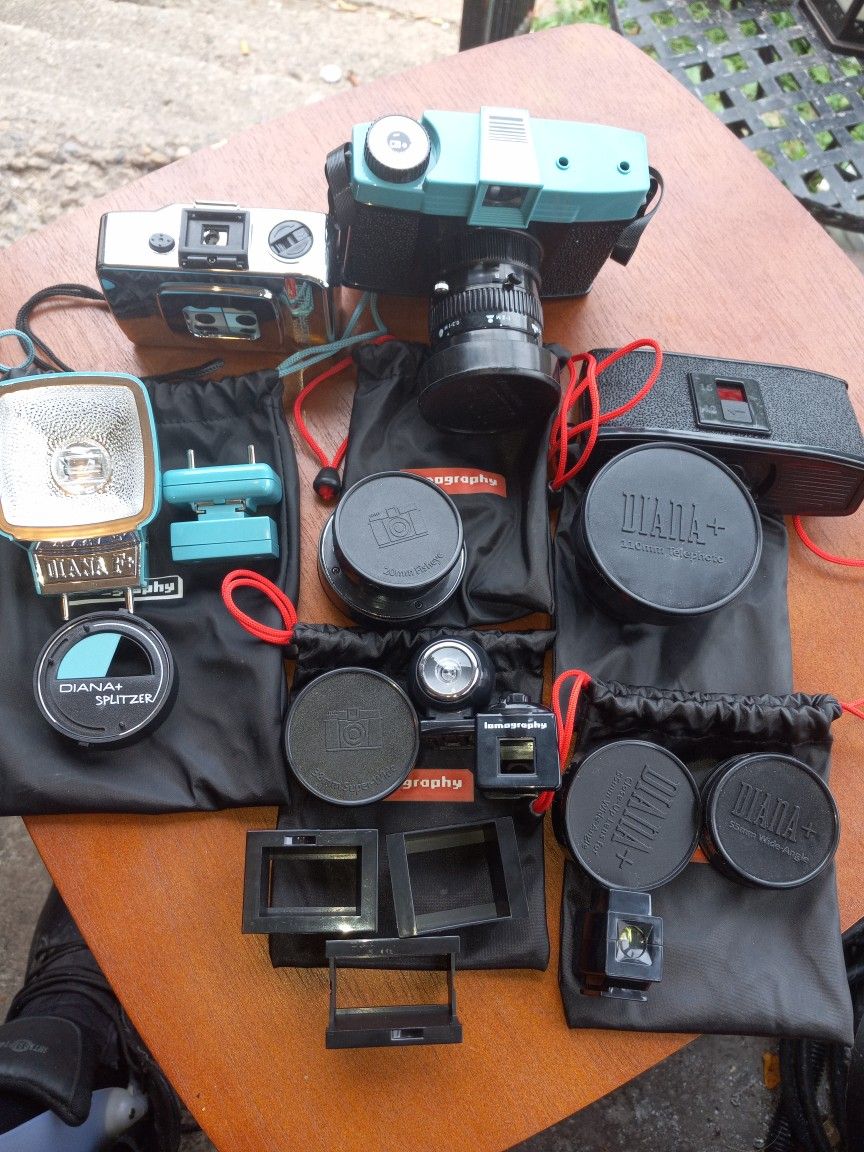 BRAND NEW DIANA F + CAMERA WITH ALL ACCESSORIES