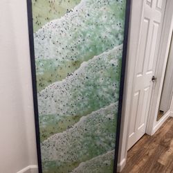 Large Ocean-Inspired Wall Art (Approx. 70” x 30”)