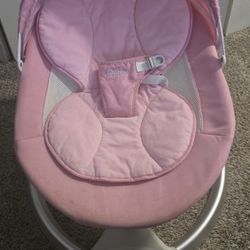Pink Baby Swing 