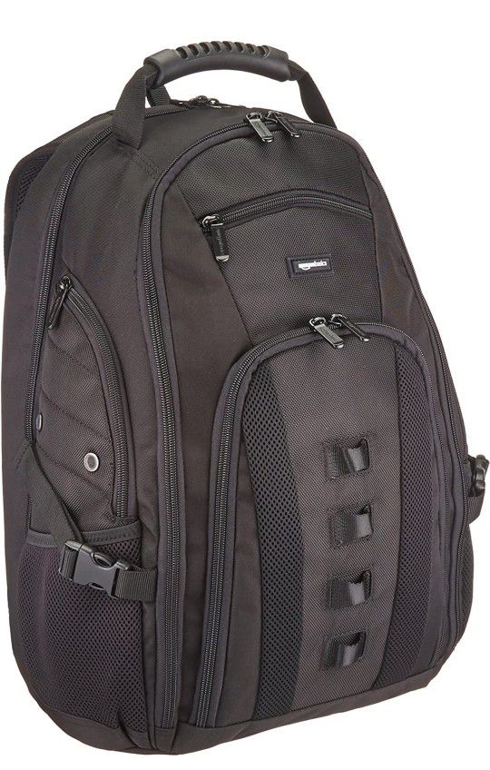 Amazon Basics Adventure Laptop Backpack - Fits Up to 17-Inch Laptops

