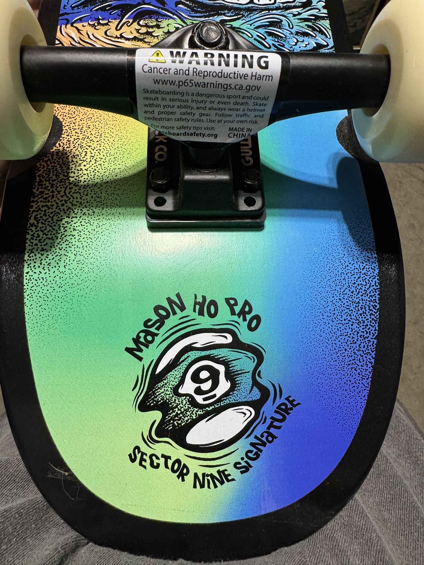 Sector 9 Cruiser Skateboard Mason Ho Pro Danger 8.25