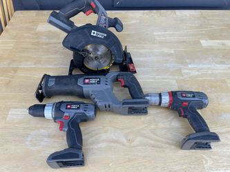 Porter cable tool set/ No batteries and charger