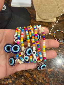 Evil eye bracelet