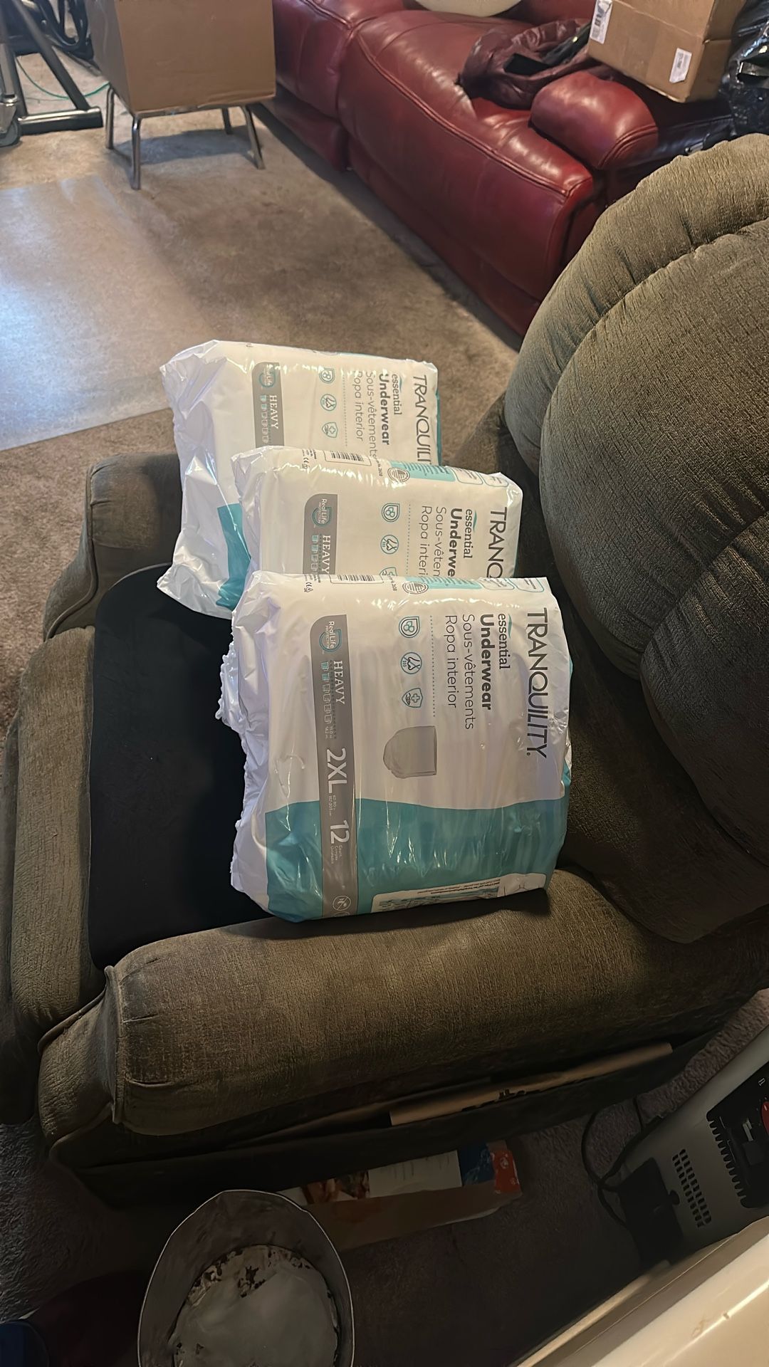 4 Packs For 20. Dollars 2XL Adult Pull UPS