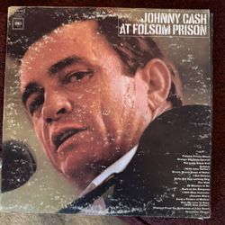 Original vinyl Johnny Cash Live At Folsom Prison