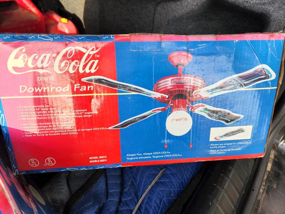 Coca Cola Ceiling Fans