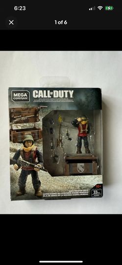 Mega Construx Call Of Duty WWll Weapon Crate (GCN92) 33 Pcs New