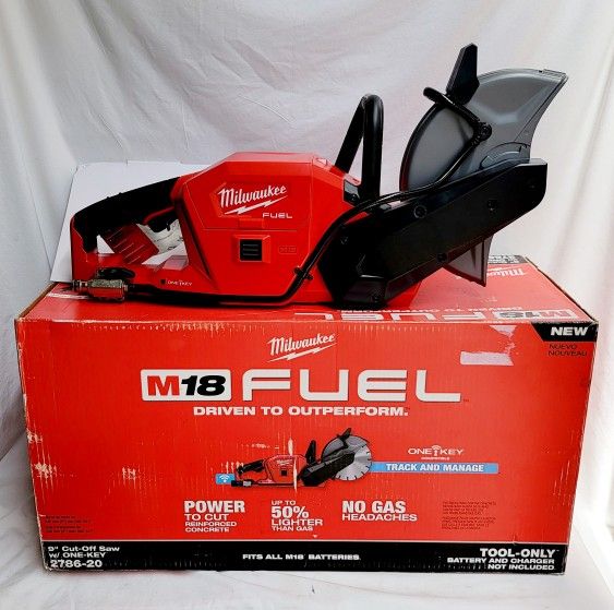 M18 FUEL ONE-KEY 18V Lithium-Ion Brushless Cordless 9 in. Cut Off Saw (Tool-Only)