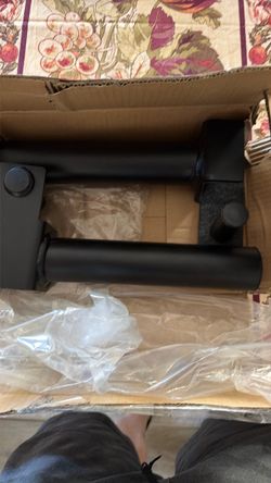 Olympic weight plate holder