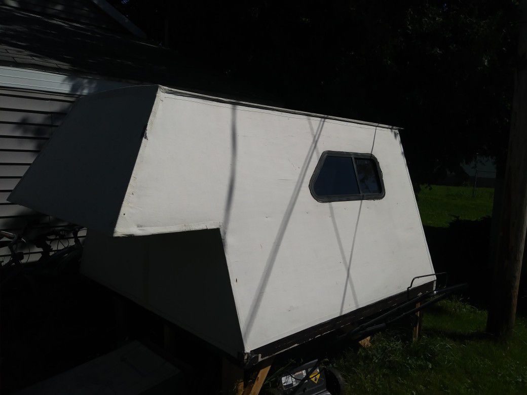 Custom built camper top.