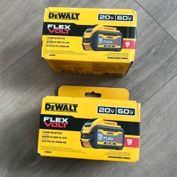 Dewalt  Flexvolt Battery S.  9.0.  (2). Model DCB609